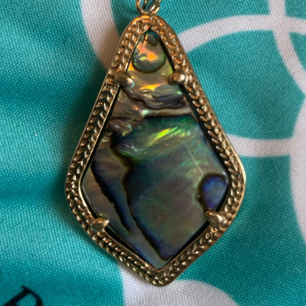 Kendra Scott - Single abalone Alex earring